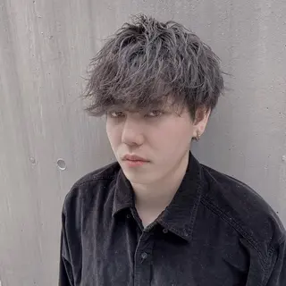 パーマ メンズ メンズ縮毛矯正 ♠️店長下平隼人のヘアスタイル