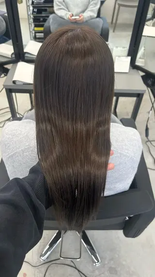 セミロング 木曽 柚希のヘアスタイル