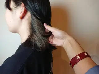 ミディアム カラー 栗田 大輝のヘアスタイル