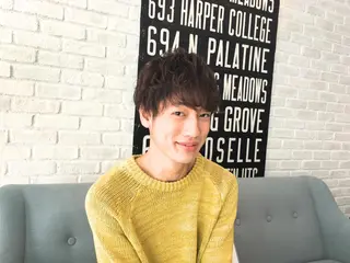 ショート パーマ メンズ 北川大輔🌟 小顔レイヤーカットのヘアスタイル