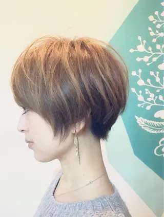 ショート ショートボブ縮毛矯正 髪質改善のプロ山道潤のヘアスタイル