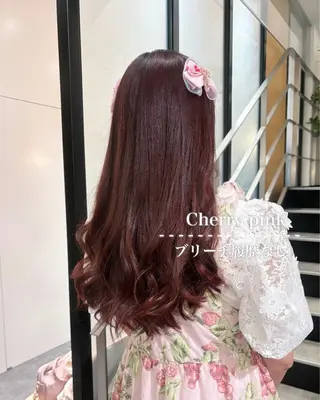 ロング カラー 💗ガーリーヘア🎀 saki💗のヘアスタイル