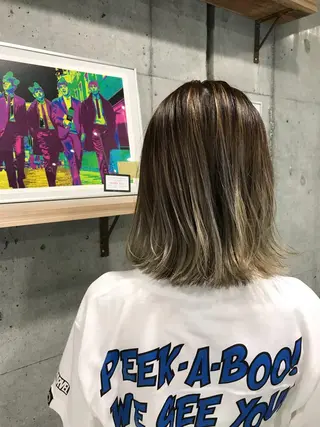 ショート カラー 竹嶌 健吾のヘアスタイル