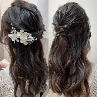 ロング ubu share salon所属・鈴村緋女／ヘアセット ／耳ツボジュエリーのその他イメージ