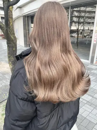 ロング AIRI🌸 ブリーチカラー🎀のヘアスタイル