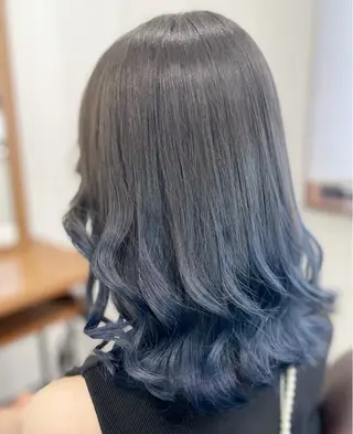 ショート カラー エクステ ひょう/germeのヘアスタイル