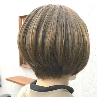 ショート カラー ✂︎ウルフ・ショート ✂︎MIKUNIのヘアスタイル