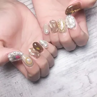 ネイル 個室ネイルサロンDolly  Girl〜ドーリーガール〜所属・DollyGirl KYOKOのネイルデザイン