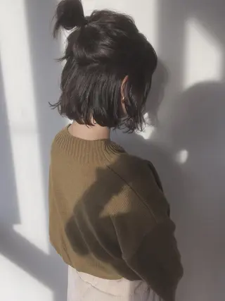 ショート ヘアアレンジ 長井 徹行のヘアスタイル