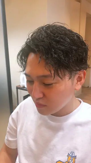 ショート パーマ ガレリアエレガンテ福岡店所属・野田 裕貴のヘアスタイル