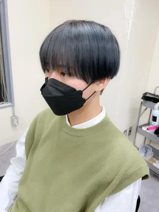 ショート カラー メンズ メンズパーマ メンズ特化ryoのヘアスタイル