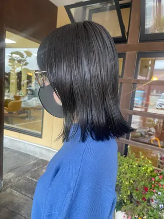 ミディアム ヘアニュース所属・ヘアーニュース 🌿NAMII🌿のヘアスタイル