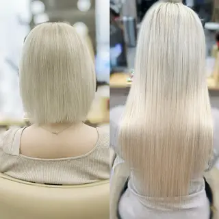 ロング OLD.L所属・エクステ&カラー専門 羽エクステ 新大久保のヘアスタイル