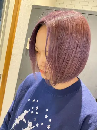 カラー 個性派ネイル シノのネイルデザイン