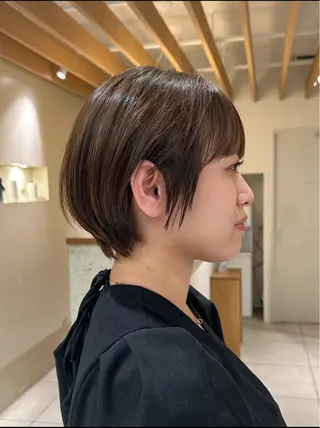 ショート 矢場町/酸性ストレー ト/髪質改善/リオのヘアスタイル