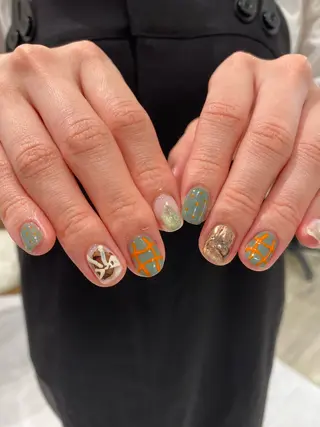 ネイル 草加ニュアンスネイル 🌚hersのネイルデザイン