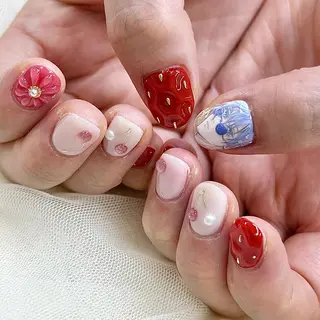 ネイル 池袋痛ネイル Nok. 渡辺のネイルデザイン