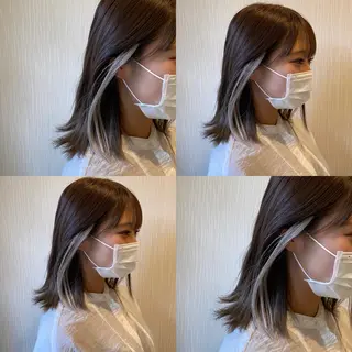 ミディアム カラー ヘアアレンジ ekolu北梅田店所属・梅田中崎町髪質改善 /オキヒロト/エコルのヘアスタイル