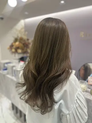 ロング カラー 韓国レイヤー✨ yasuko銀座のヘアスタイル