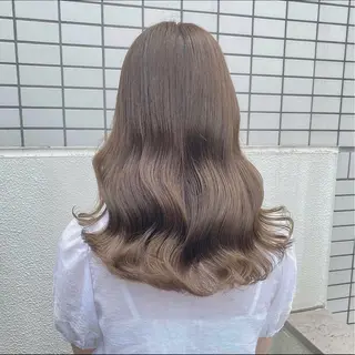 ロング カラー 🟦ニュアンス/メン ズパーマ横浜🟦のヘアスタイル