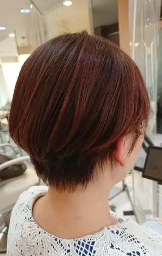 ショート 岩崎 秀之のヘアスタイル