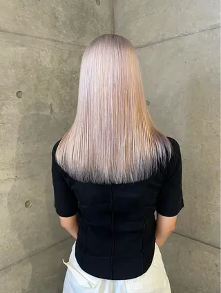 ロング カラー レイヤーカットとハイ トーン/HIROKIのヘアスタイル