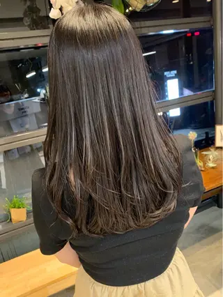 ロング カラー 月200名以上担当 六甲徒歩30秒のヘアスタイル