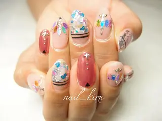 ネイル メンズ ConneQt所属・ETHOSENSE. kimikaのネイルデザイン