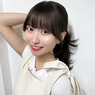 セミロング カラー ヘアアレンジ FERiCIA.  表参道所属・レイヤーカット 🪄吉野翔悟のヘアスタイル