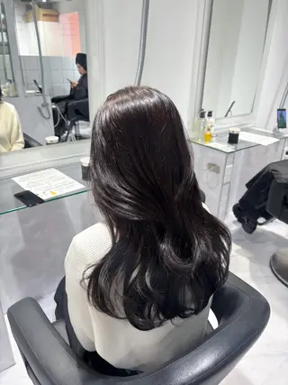 ロング カラー 髪質改善🩰透明感カ ラー🎀hinanoのヘアスタイル