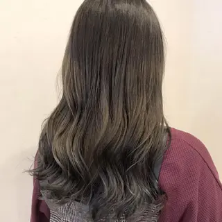 セミロング カラー メンズ限定クーポン シェアサロン博多のヘアスタイル