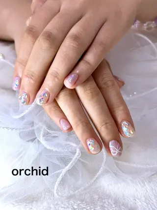 ネイル orchid ♡オーキッドのネイルデザイン