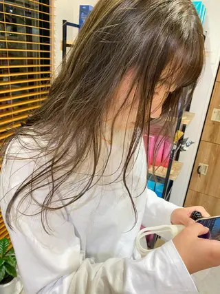 ロング カラー ヘアアレンジ パーマ指名No1 /namiのヘアスタイル