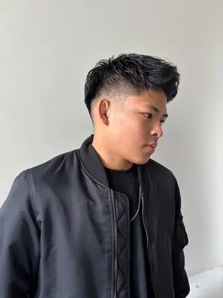 ショート メンズ men's/perm colorDaijuのヘアスタイル