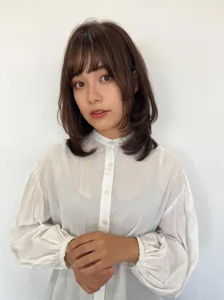 ミディアム 美髪スペシャリスト/ 予約空きあり/若狭葵のヘアスタイル