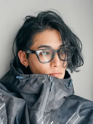 ミディアム パーマ メンズ elima 武蔵小杉所属・[メンズパーマ特化] 棚橋大翔のヘアスタイル