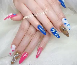 ネイル ラベンダー💖日暮里 ルル💖ネイルのネイルデザイン