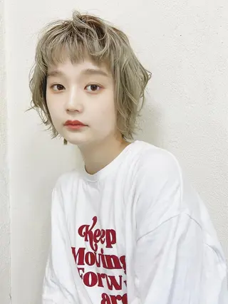 ショート カラー shiori ❤︎ /透明感カラーのヘアスタイル