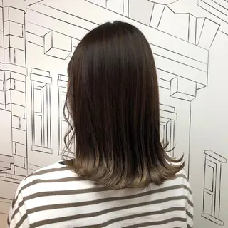 ミディアム カラー レイヤー,ボブ / 彩未のヘアスタイル