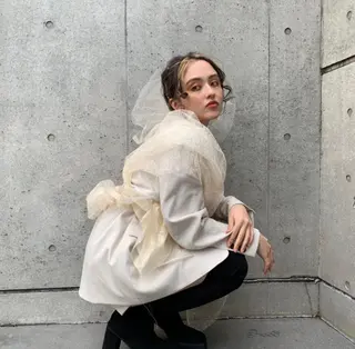 暖色カラー🍒 yume ໒꒱のヘアスタイル