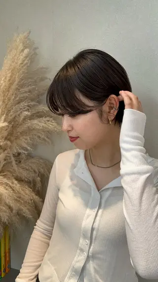 ショート 👑ショート/ボブ /銀座/ニシオカ👑のヘアスタイル