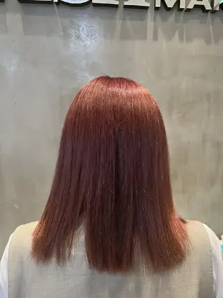 セミロング カラー THE ESSENCE 蔵前所属・怜音/ REONのヘアスタイル