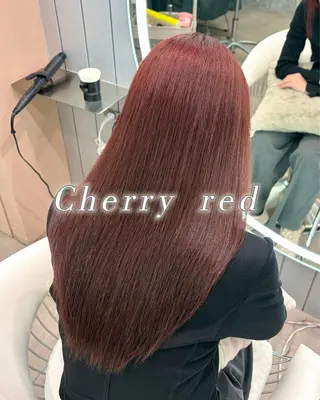 ロング 大宮🤍縮毛矯正 レイヤー🪽なるのヘアスタイル