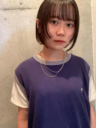 ショート SAKURA 原宿所属・なかの たくみのヘアスタイル