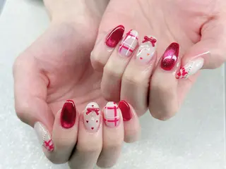 ネイル Agate miku🎀‧₊のネイルデザイン