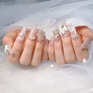 ネイル Momo チップ長さ出し専門店のネイルデザイン