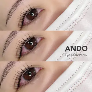 マツエク・マツパ ANDO HIKARIのマツエク・マツパデザイン