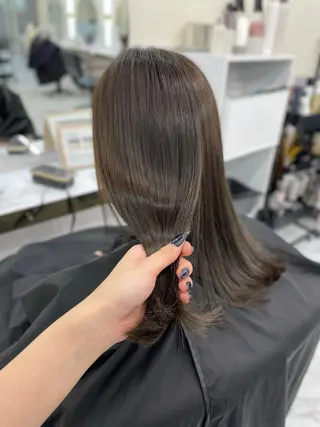 ミディアム 似合わせのプロ🕊 美髪矯正/ioriのヘアスタイル