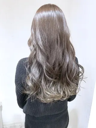 ロング カラー パーマ ヘアアレンジ filo byFeria渋谷所属・縮毛矯正/美髪 髪質改善/石田幸輔のヘアスタイル