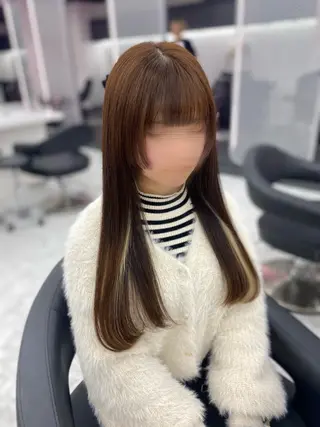 ロング カラー パーマ ヘアアレンジ メンズ キッズ ♥️韓国ヘア レイヤー♥️ゆりのヘアスタイル